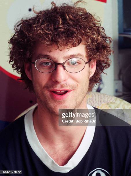 South Park co-creator Trey Parker, August 19, 1997 at their studio office in Los Angeles, California.
