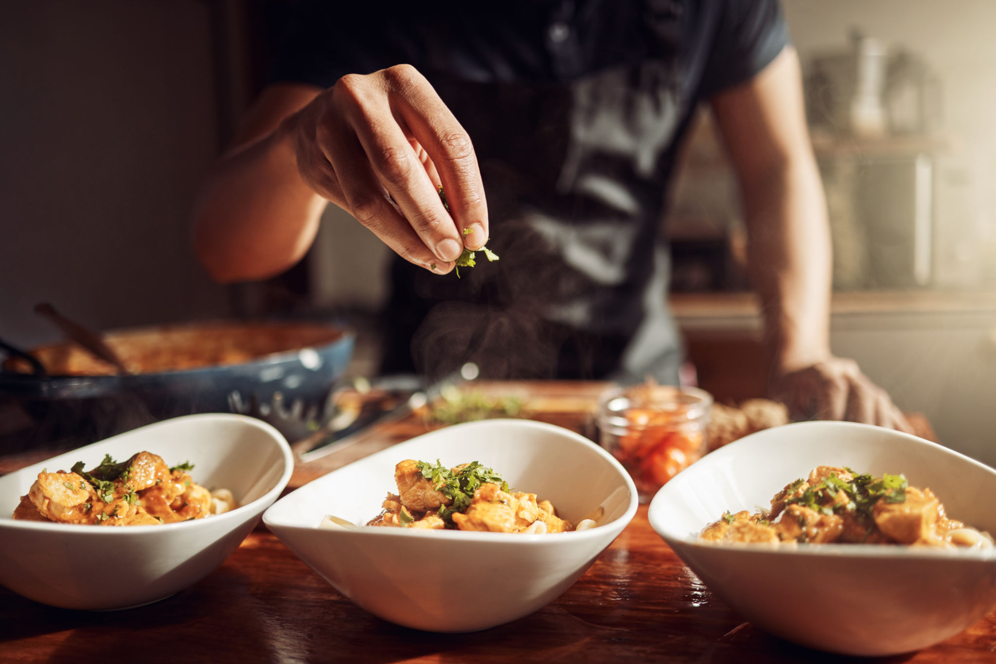 chef preparing food