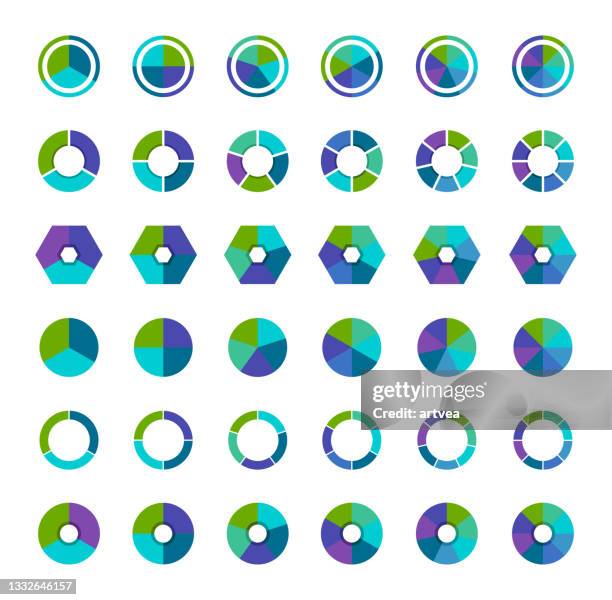 infographic elements - 7 step process stock illustrations