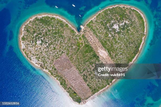 galesnjak island - kroatien zadar stock pictures, royalty-free photos & images