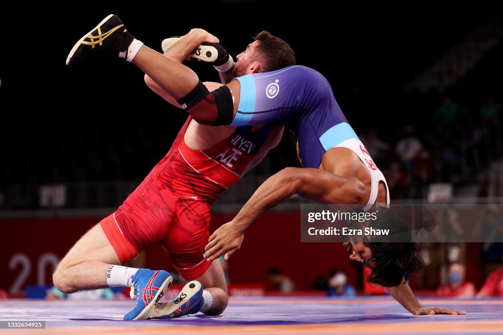 Wrestling - Olympics: Day 14