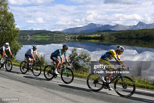 Michael Grosu Eduard of Romania and Team DELKO, Jens Debusschere of Belgium and Team B&B Hotels P/B KTM, Sander De Pestel of Belgium and Team Sport...