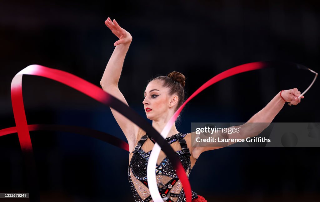 Gymnastics - Rhythmic - Olympics: Day 14