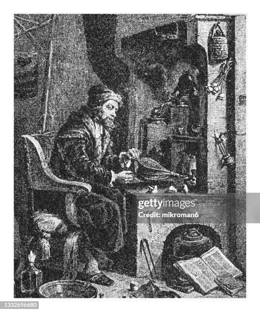 Alchemist Science 122 Home Science Experiment Drawing Stock Photos, High-Res Pictures ...