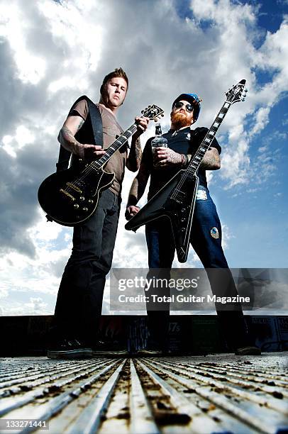 Bill Kelliher and Brent Hinds from Mastodon, at Reading Festival, August 28, 2006.