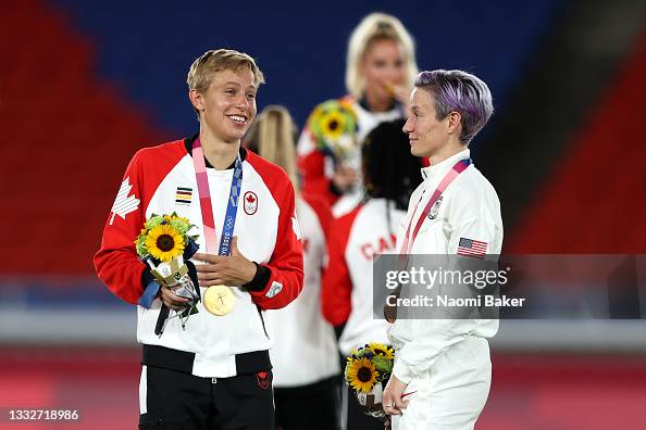 Canada v Sweden: Gold Medal Match Women's Football - Olympics: Day 14 Canada v Sweden: Gold Medal Match Women's Football - Olympics: Day 14
