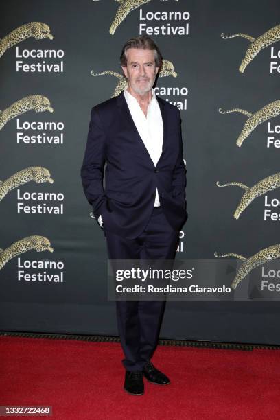 Rupert Everett attends the red carpet for the "She Will" Premiere during the 74th Locarno Film Festival on August 05, 2021 in Locarno, Switzerland.
