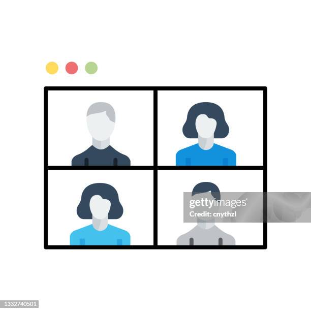 Zoom Meeting Logo High Res Illustrations - Getty Images