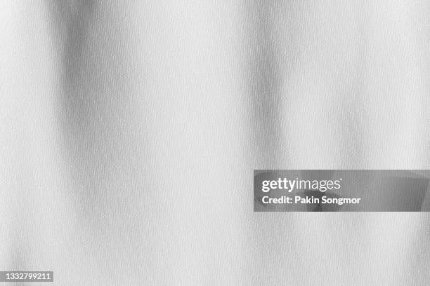 white fabric cloth polyester texture and textile background. - banners stock pictures, royalty-free photos & images