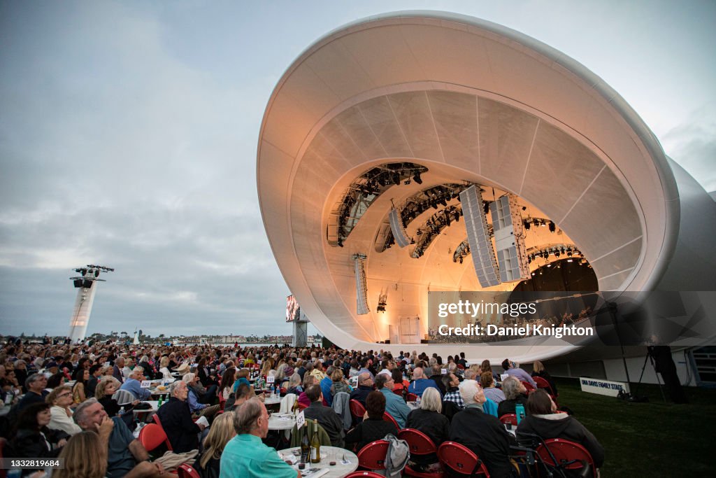 Grand Opening Night Of San Diego Symphony's New Permanent Outdoor Venue "The Rady Shell At Jacobs Park"