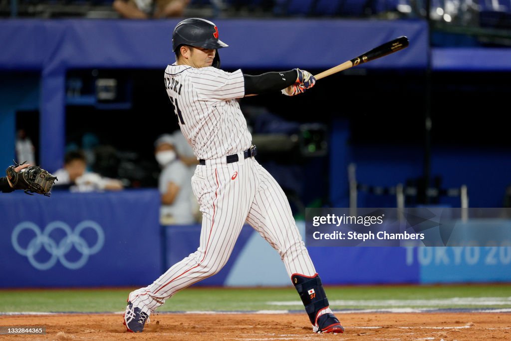 United States v Japan - Baseball Gold Medal Game - Olympics: Day 15