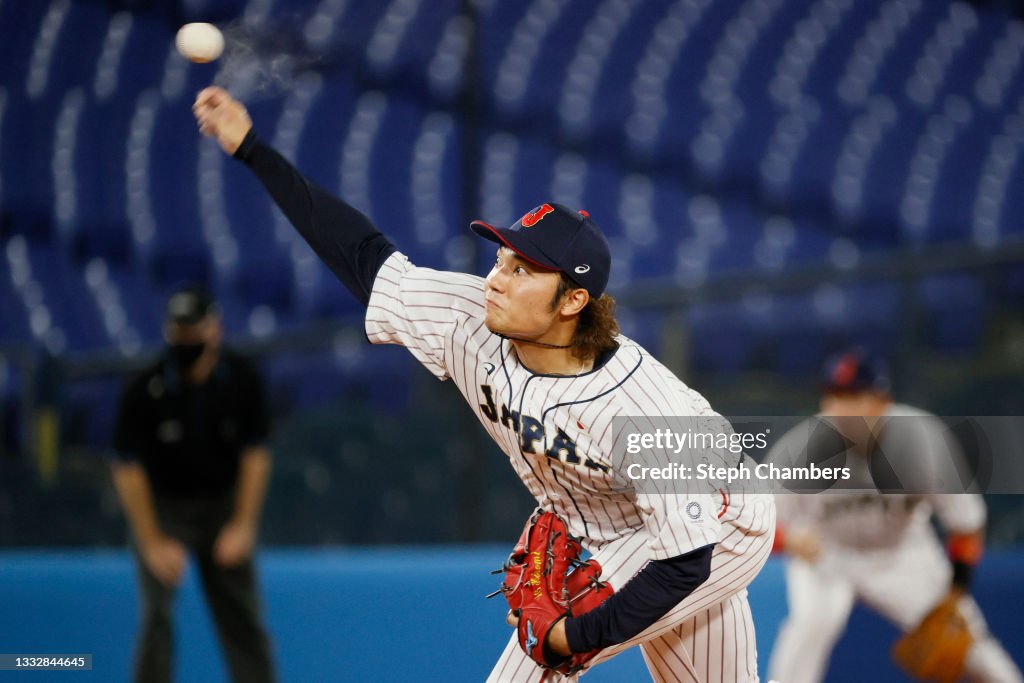 United States v Japan - Baseball Gold Medal Game - Olympics: Day 15