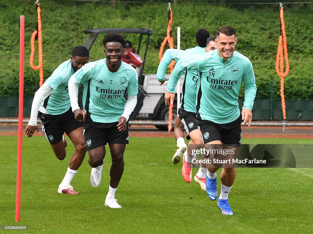 Arsenal Pre-Season Training Session