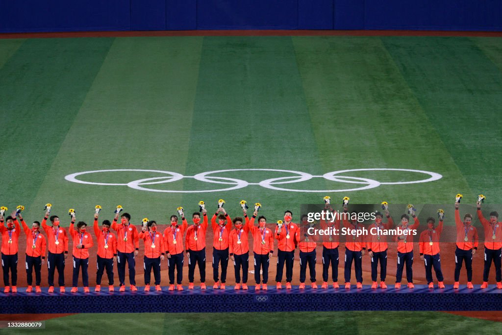 United States v Japan - Baseball Gold Medal Game - Olympics: Day 15