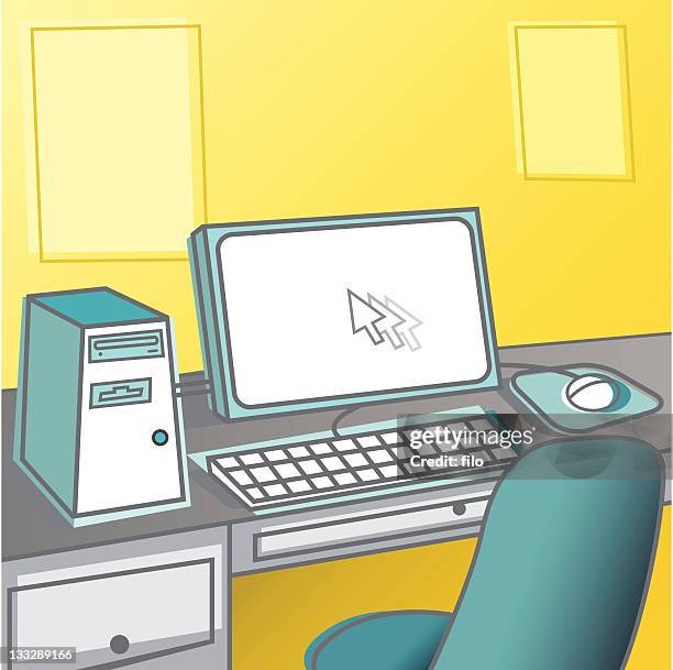 Desktop Computer High-Res Vector Graphic - Getty Images
