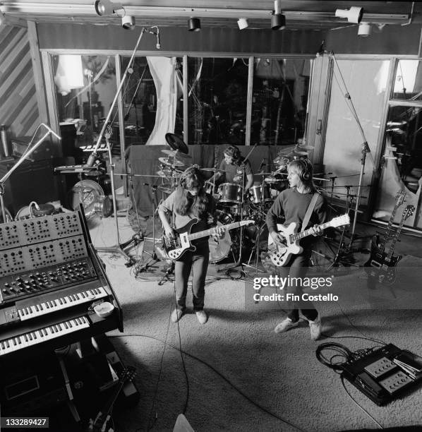 1st SEPTEMBER: Canadian progressive rock band Rush recording their album 'Permanent Waves' at Le Studio, Morin Heights, Quebec, Canada in October...