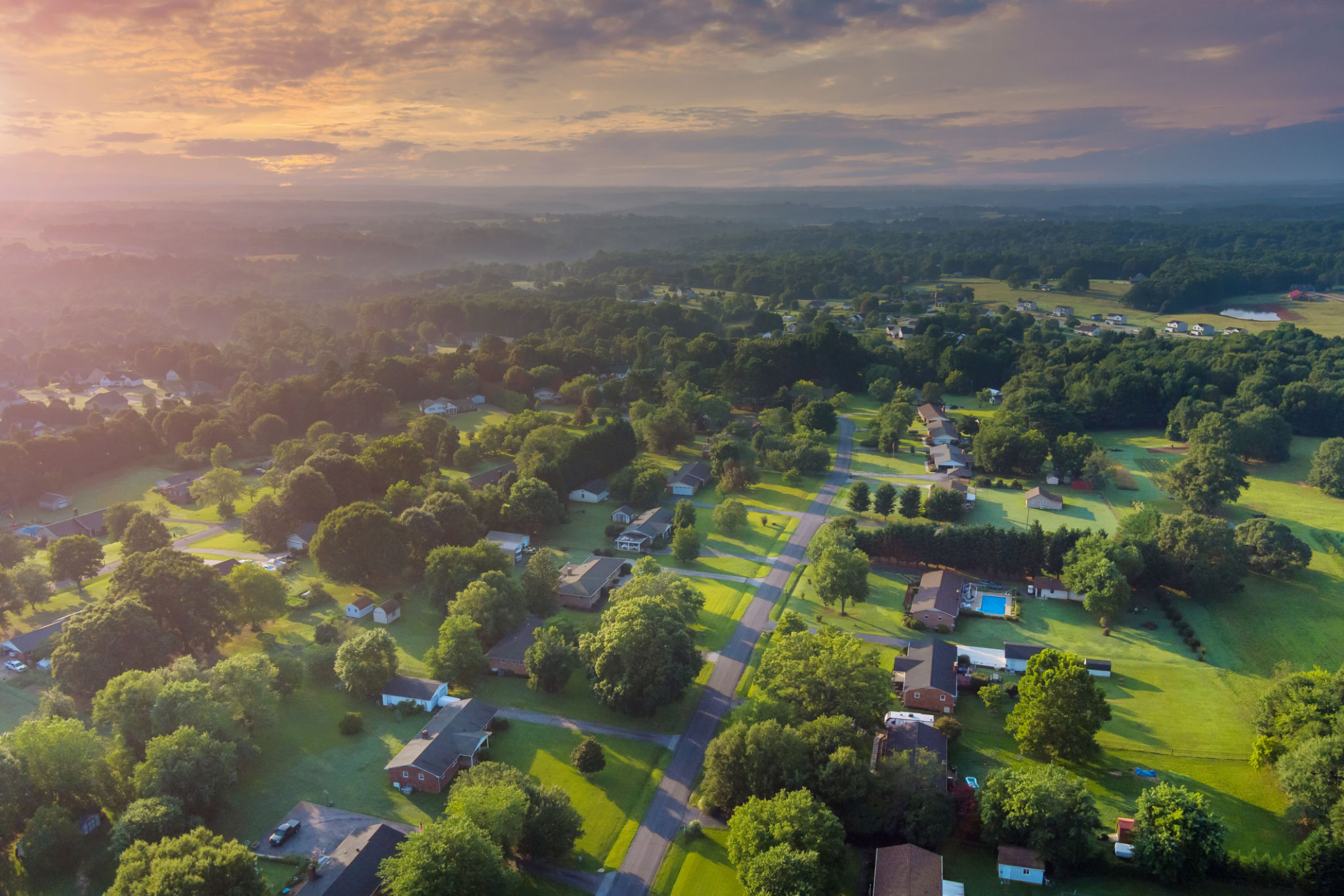 nature small town