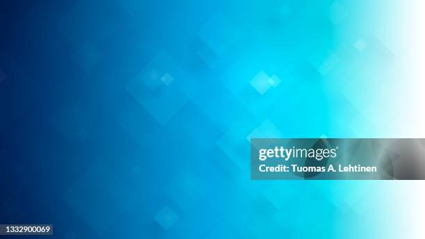 abstract blue diagonal rectangles with color gradient. - blue background stock pictures, royalty-free photos & images