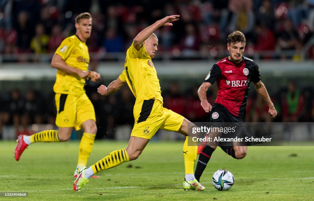 SV Wehen Wiesbaden v Borussia Dortmund - DFB Cup: First Round