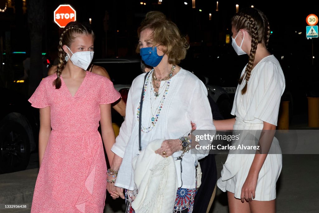 Spanish Royals Sighting In Palma de Mallorca