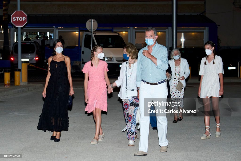 Spanish Royals Sighting In Palma de Mallorca