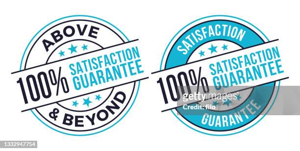 above and beyond 100% satisfaction guarantee - reliability 幅插畫檔、美工圖案、卡通及圖標