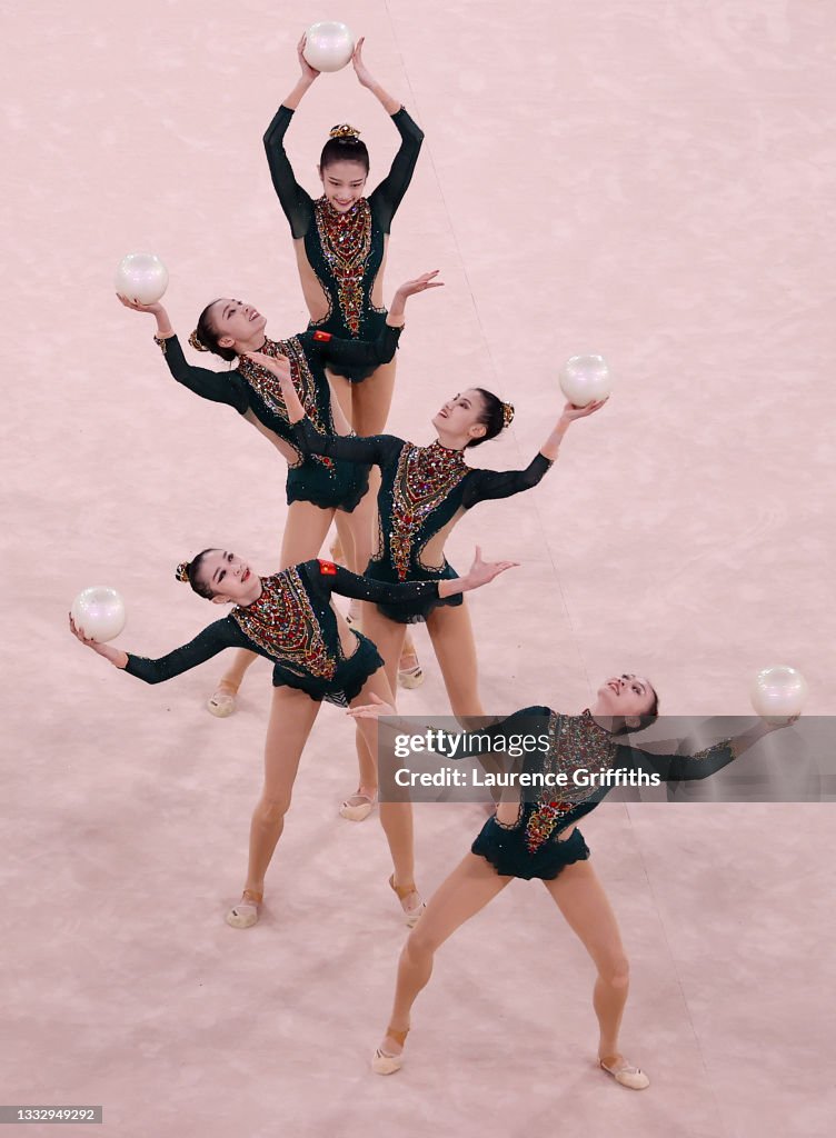 Gymnastics - Rhythmic - Olympics: Day 16