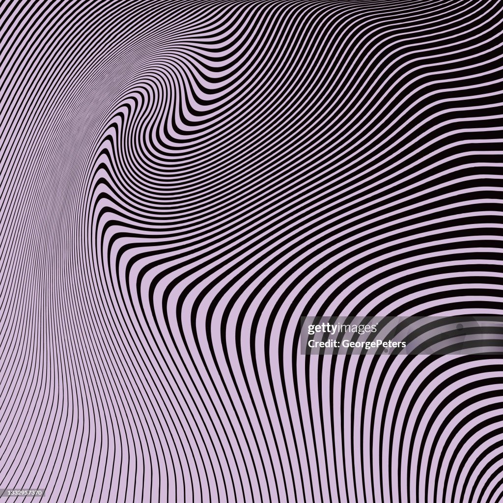 Vertical Vortex Pattern Rippled Vortex Background Halftone Pattern High-Res Vector Graphic ...