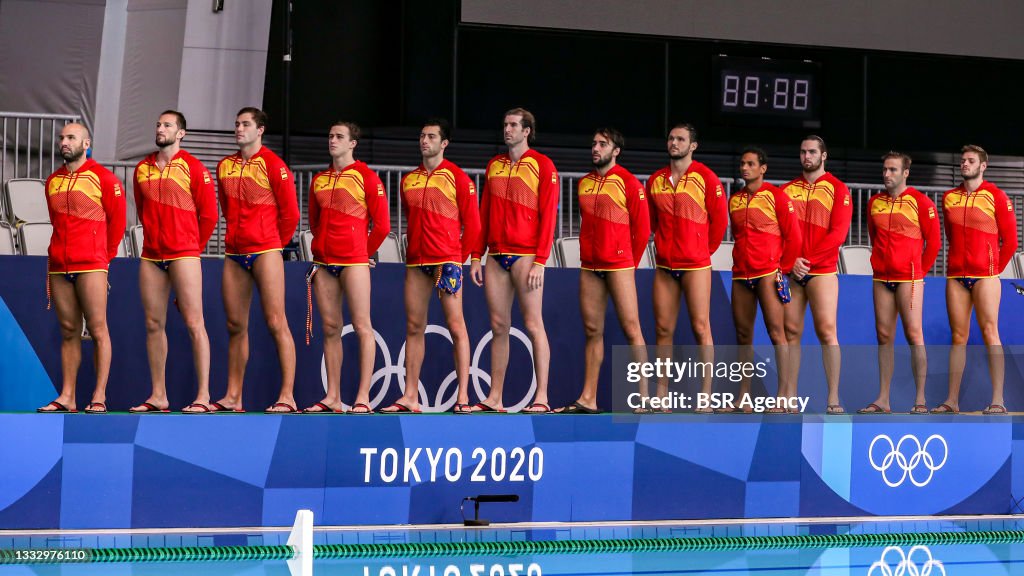 Hungary v Spain - Tokyo 2020 Olympic Waterpolo Tournament Men's Bronze Medal