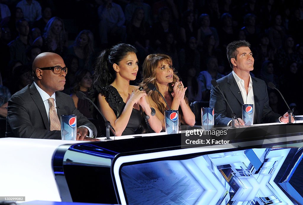 Fox's "The X Factor" Top 10 To 9 Live Elimination Show