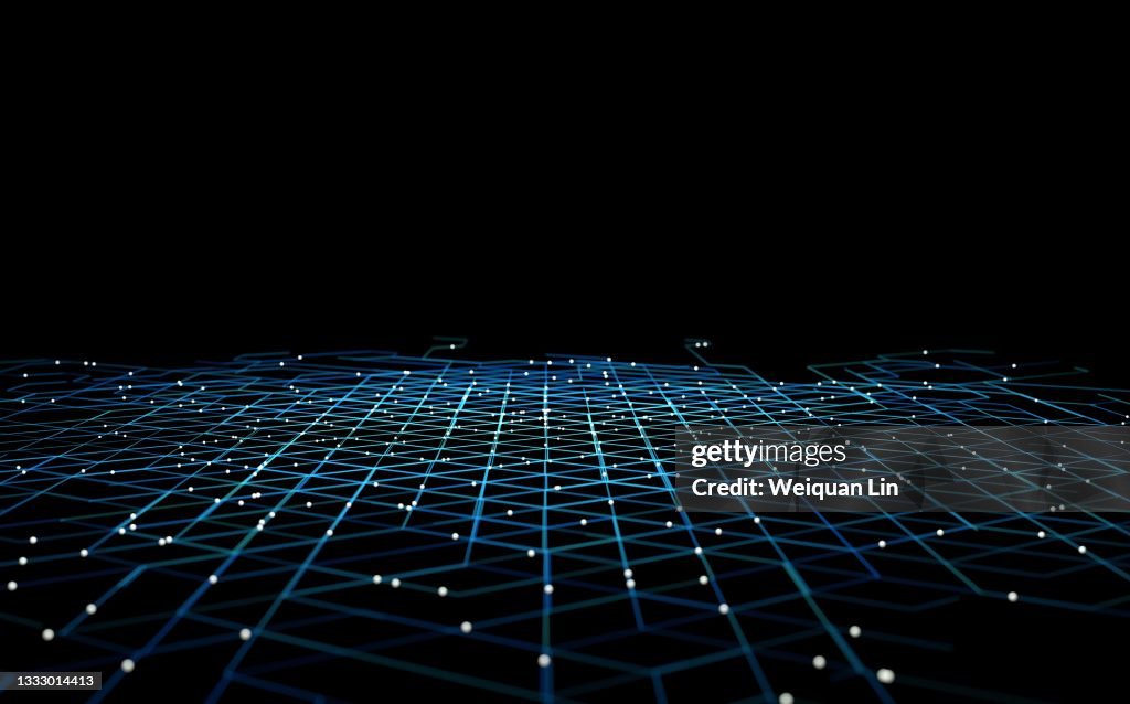Network connection concept image