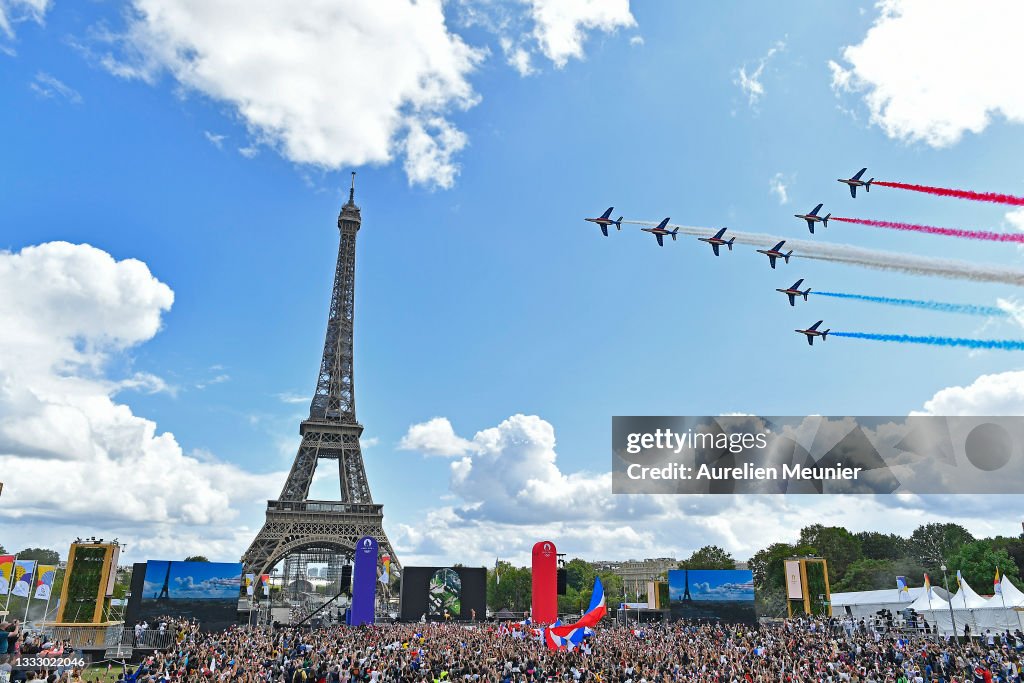 Olympic Games Handover Ceremony In Paris