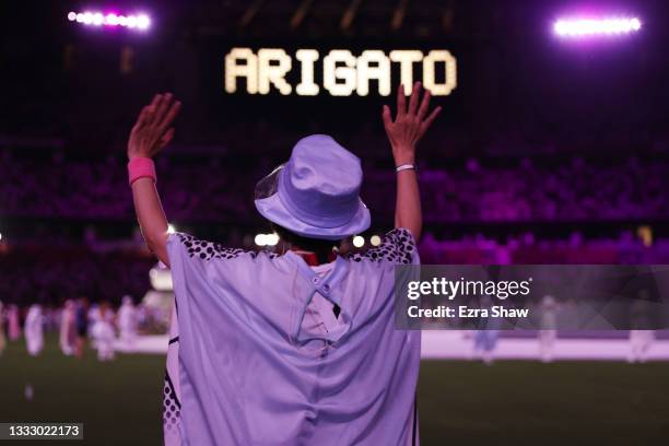 Tokyo 2020 Olympic Games Day 16 - Closing Ceremony at Olympic Stadium on August 08, 2021 in Tokyo, Japan.