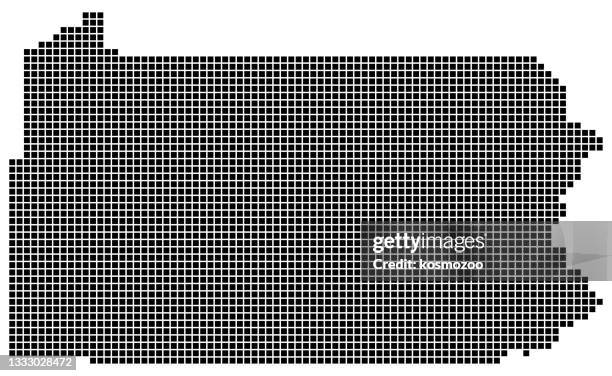 State Pa Pennsylvania State Shape Photos and Premium High Res Pictures - Getty ...