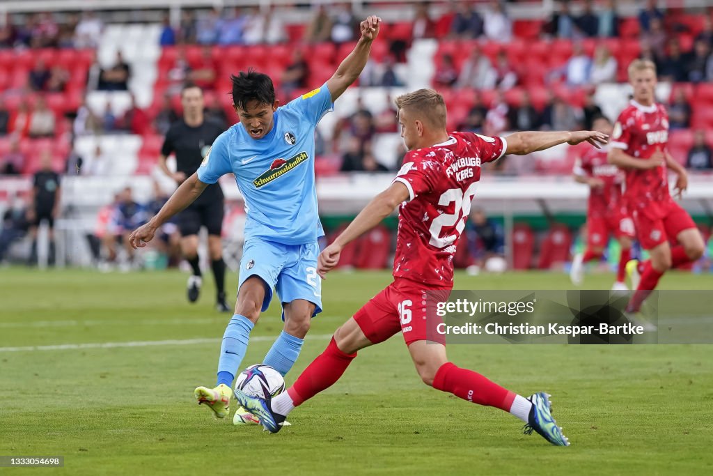 Würzburger Kickers v SC Freiburg - DFB Cup: First Round