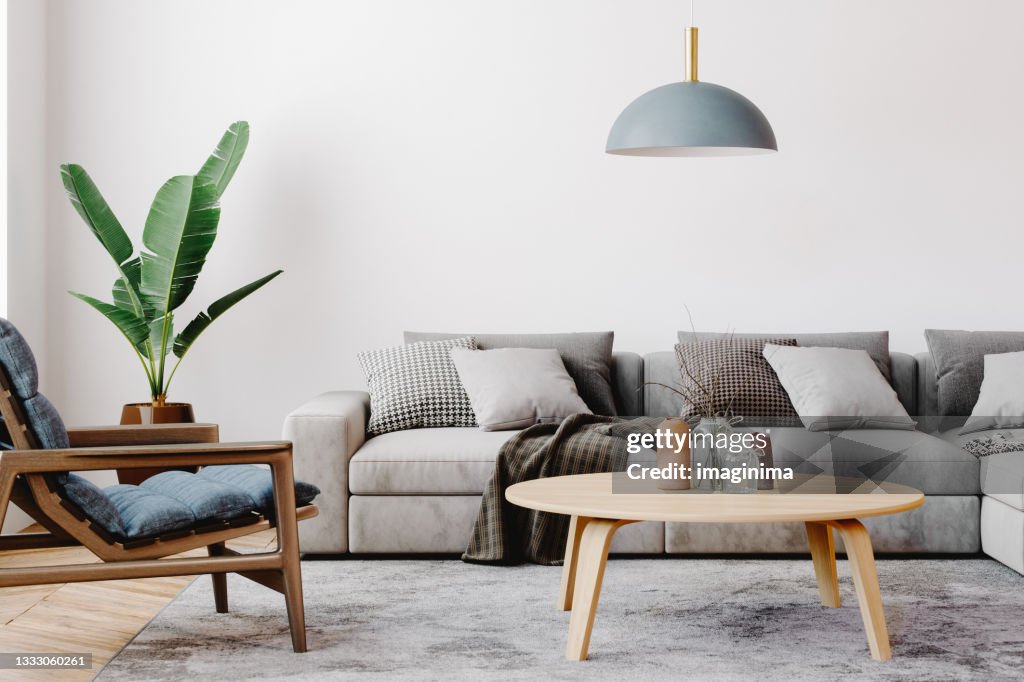 Moderne Wohn-Innenarchitektur