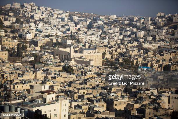 the west bank city of hebron - hebron stock pictures, royalty-free photos & images