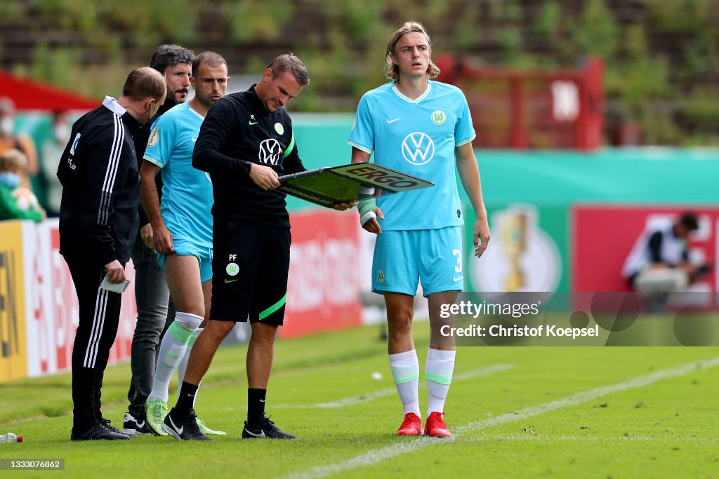 Preußen Münster v VfL Wolfsburg - DFB Cup: First Round