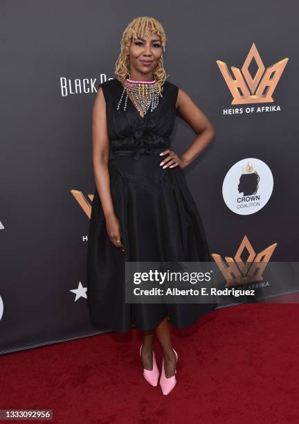 Opal Tometi attends Koshie Mills Presents Heirs Of Afrika 4th Annual International Women Of Power Awards Hosted By Grammy-Winning Artist Michelle...