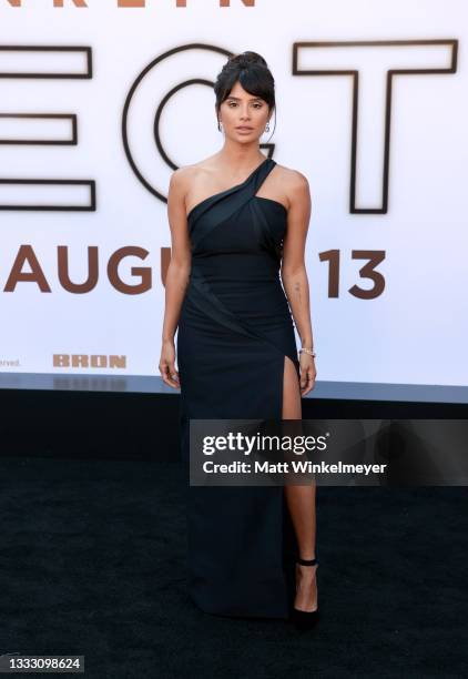 Diane Guerrero attends the premiere of MGM's "Respect" at Regency Village Theatre on August 08, 2021 in Los Angeles, California.