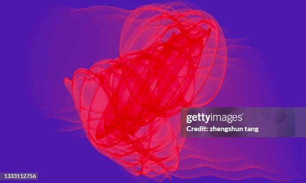 3d rendering complex curves background. - sequencing stock pictures, royalty-free photos & images