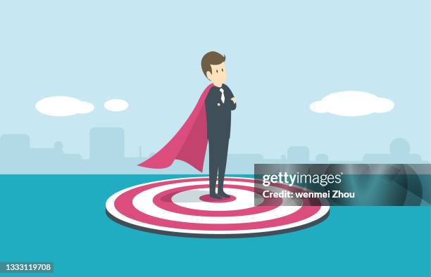 leadership - precision abstract stock illustrations