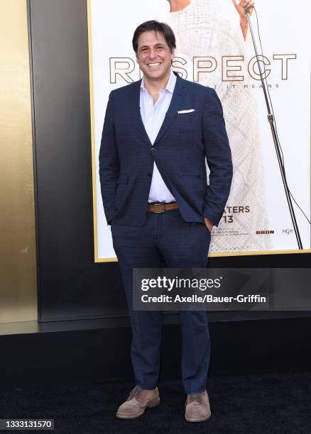 Jonathan Glickman attends the Los Angeles Premiere of MGM's "Respect" at Regency Village Theatre on August 08, 2021 in Los Angeles, California.