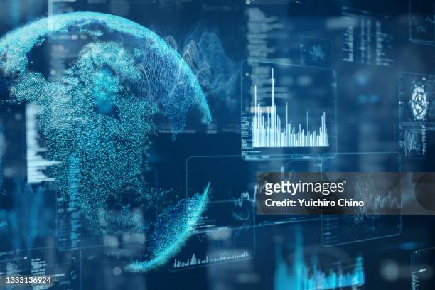 global data communication - big data stock pictures, royalty-free photos & images