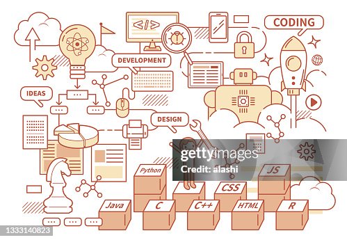 Flowcharts In Programming High-Res Vector Graphic - Getty Images
