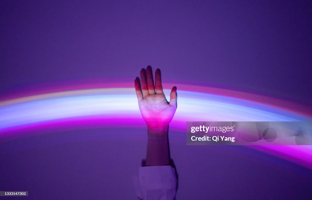 Touching the rainbow