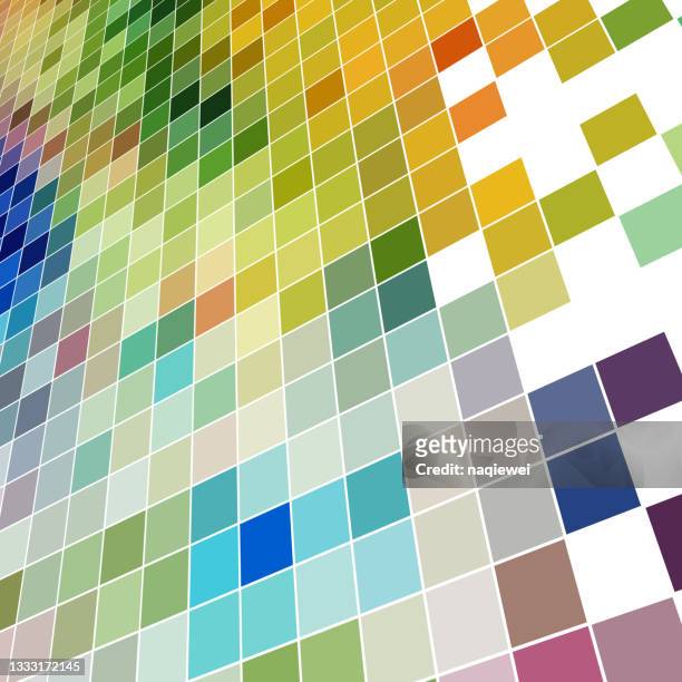 tile,colorful mosaic textures checked pattern background - bias stock illustrations