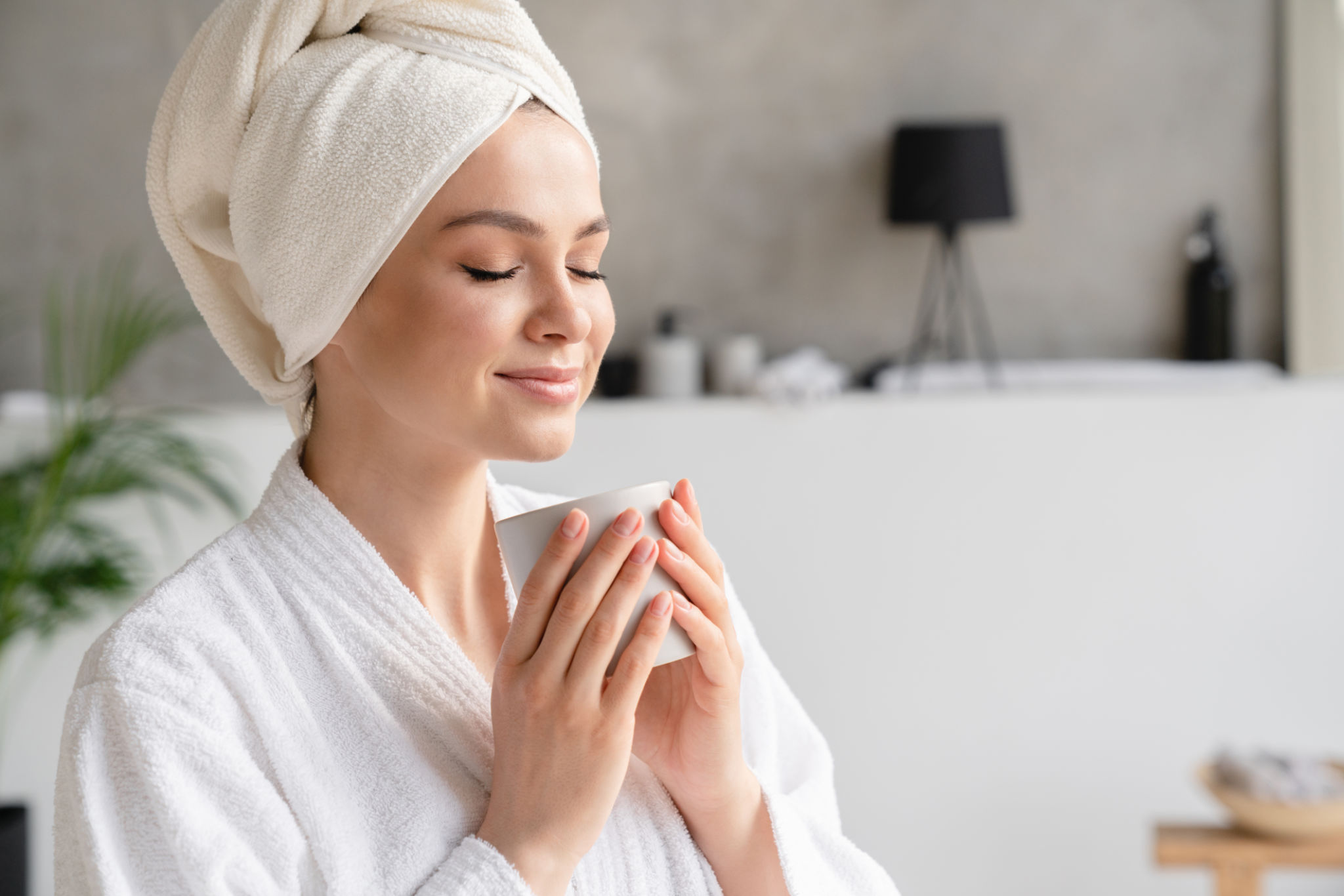 home spa routine