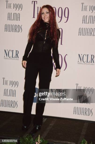 Colombian singer and songwriter Shakira attends the 4th Annual ALMA Awards, held at the Pasadena Civic Auditorium in Pasadena, California, 11th April...