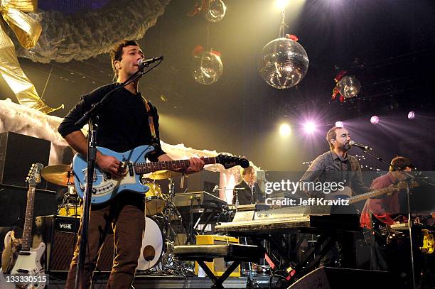 James Mercer and Broken Bells perform on night two of KROQ Almost Acoustic Christmas at Gibson Amphitheatre on December 12, 2010 in Universal City,...